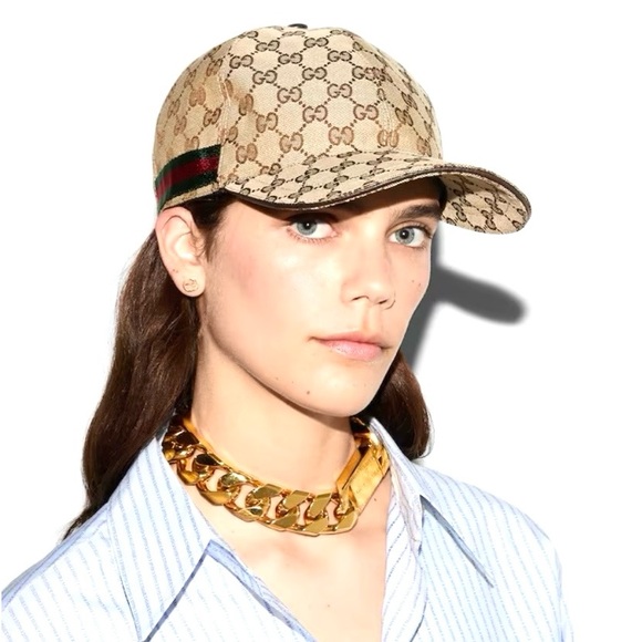 Authentic Gucci unisex brown monogram hat - Picture 1 of 16